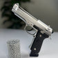 Silver M92 Beretta Airsoft Toy Gun – Realistic, Durable & Fun for Airsoft Enthusiasts