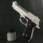 Silver M92 Beretta Airsoft Toy Gun – Realistic, Durable & Fun for Airsoft Enthusiasts